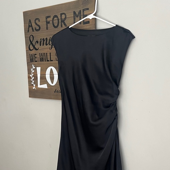 Banana Republic Factory Black Midi Dress - Picture 3 of 9